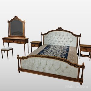 سرویس خواب منبتی کاجی - فروشگاه اینترنتی مبلیتو - Moblito.com