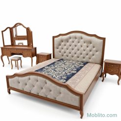 سرویس خواب چوبی ابزاری - فروشگاه اینترنتی مبلیتو - Moblito.com