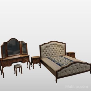 سرویس خواب چوبی ابزاری - فروشگاه اینترنتی مبلیتو - Moblito.com