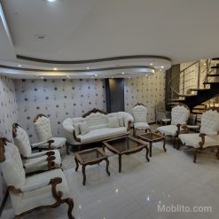 مبل نئوکلاسیک 9 نفره نیلوفر - فروشگاه اینترنتی مبلیتو - Moblito.com