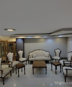 مبل نئوکلاسیک 9 نفره ورساچه - فروشگاه اینترنتی مبلیتو - Moblito.com