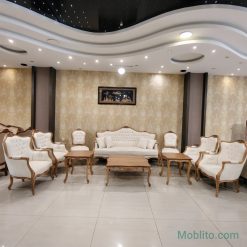 مبل نئوکلاسیک ۹ نفره لورنزو - فروشگاه اینترنتی مبلیتو- Moblito.com