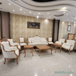 مبل نئوکلاسیک ۹ نفره لورنزو - فروشگاه اینترنتی مبلیتو- Moblito.com