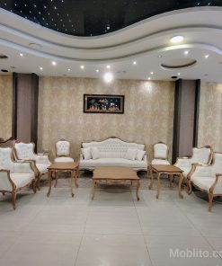 مبل نئوکلاسیک ۹ نفره لورنزو - فروشگاه اینترنتی مبلیتو - Moblito.com