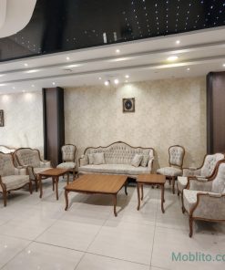 مبل نئوکلاسیک ۹ نفره رزیتا - فروشگاه اینترنتی مبلیتو - Moblito.com