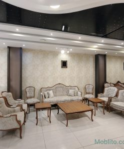 مبل نئوکلاسیک ۹ نفره رزیتا - فروشگاه اینترنتی مبلیتو - Moblito.com