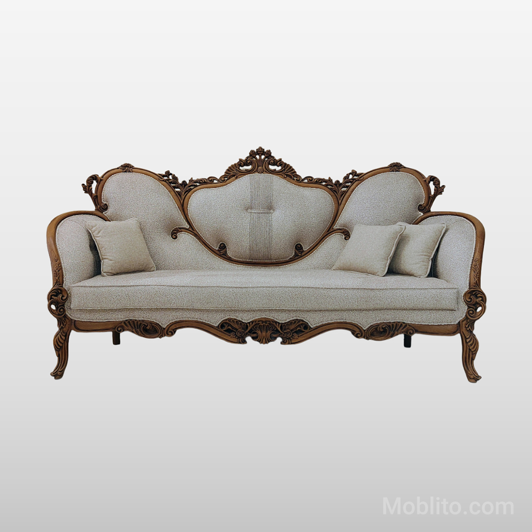 مبل نئوکلاسیک ۹ نفره کاردین 7 مبل نئوکلاسیک ۹ نفره کاردین - فروشگاه اینترنتی مبلیتو - Moblito.com