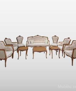 مبل نئوکلاسیک ۹ نفره آدریان - فروشگاه اینترنتی مبلیتو - Moblito.com