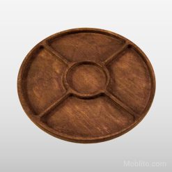 اردوخوری چوبی گرد 5 قسمتی 4 اردوخوری چوبی گرد 5 قسمتی - فروشگاه اینترنتی مبلیتو - Moblito.com