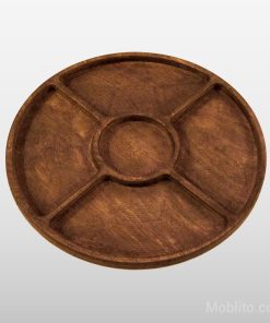 اردوخوری چوبی گرد 5 قسمتی 4 اردوخوری چوبی گرد 5 قسمتی - فروشگاه اینترنتی مبلیتو - Moblito.com