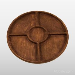 اردوخوری چوبی گرد 5 قسمتی 5 اردوخوری چوبی گرد 5 قسمتی - فروشگاه اینترنتی مبلیتو - Moblito.com