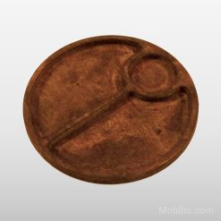 اردوخوری چوبی گرد 3 قسمتی - فروشگاه اینترنتی مبلیتو - Moblito.com