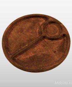 اردوخوری چوبی گرد 3 قسمتی 6 اردوخوری چوبی گرد 3 قسمتی - فروشگاه اینترنتی مبلیتو - Moblito.com