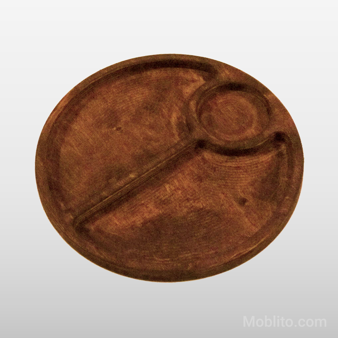 اردوخوری چوبی گرد 3 قسمتی 3 اردوخوری چوبی گرد 3 قسمتی - فروشگاه اینترنتی مبلیتو - Moblito.com