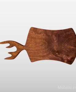 تخته سرو چوبی طرح شاخ گوزنی (خمیده) - فروشگاه اینترنتی مبلیتو - Moblito.com