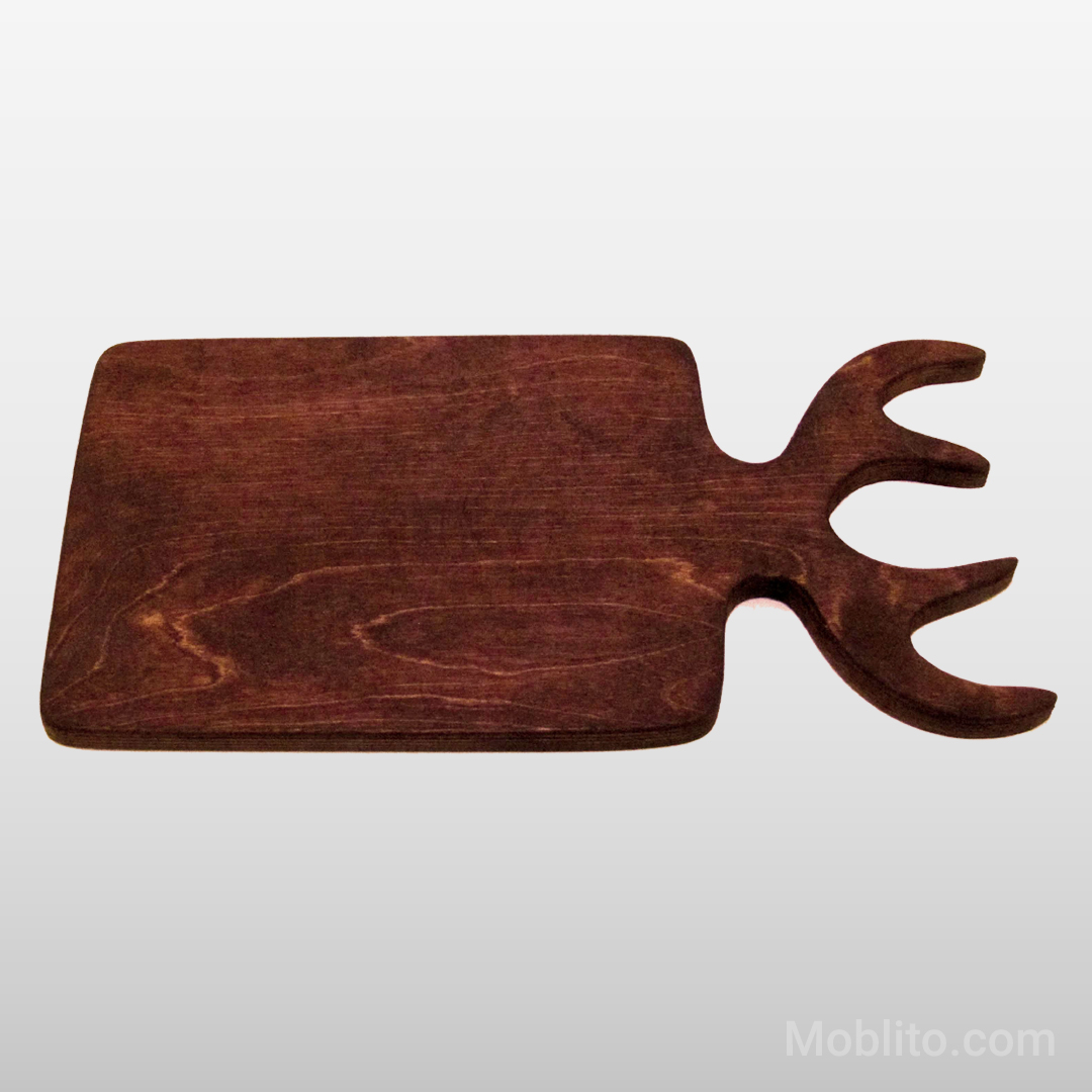 تخته سرو چوبی طرح شاخ گوزنی 4 تخته سرو چوبی طرح شاخ گوزنی - فروشگاه اینترنتی مبلیتو - Moblito.com