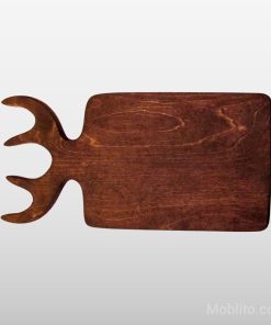 تخته سرو چوبی طرح شاخ گوزنی - فروشگاه اینترنتی مبلیتو - Moblito.com