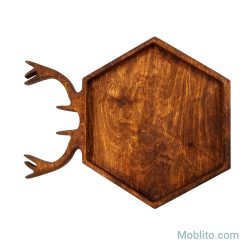 اردوخوری چوبی طرح شاخ گوزنی - فروشگاه اینترنتی مبلیتو - Moblito.com