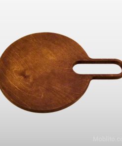 تخته سرو چوبی گرد دسته‌دار - فروشگاه اینترنتی مبلیتو - Moblito.com