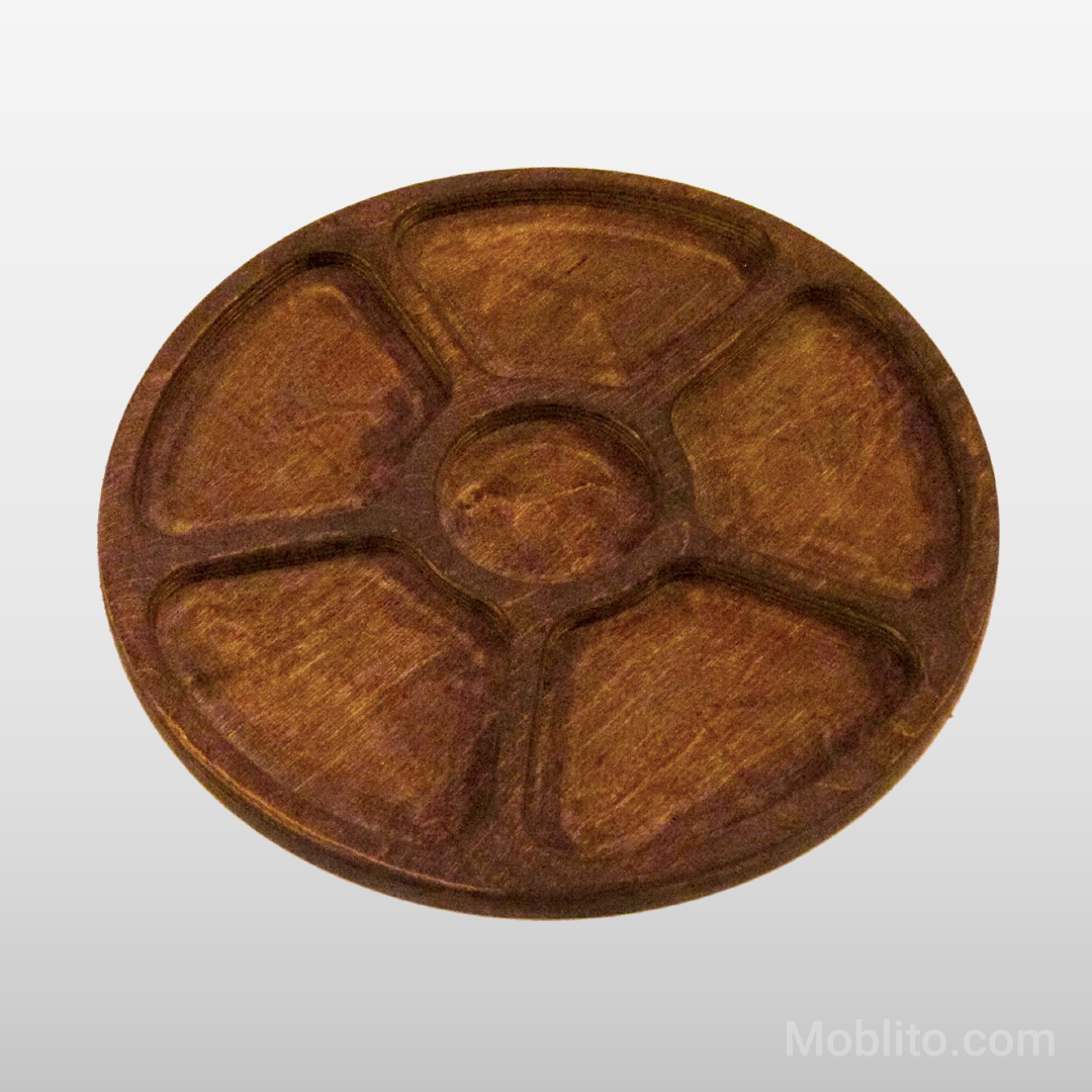 اردوخوری چوبی گرد 6 قسمتی 2 اردوخوری چوبی گرد 6 قسمتی - فروشگاه اینترنتی مبلیتو - Moblito.com