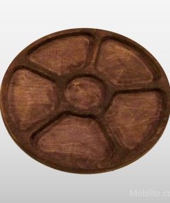 اردوخوری چوبی گرد 6 قسمتی 5 اردوخوری چوبی گرد 6 قسمتی - فروشگاه اینترنتی مبلیتو - Moblito.com