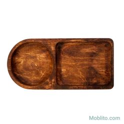 سینی سرو مستطیل با طراحی نیم‌دایره - فروشگاه اینترنتی مبلیتو - Moblito.com