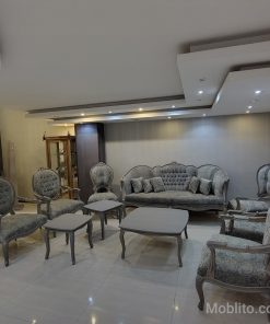 مبل نئوکلاسیک ۹ نفره سایمون 18 مبل نئوکلاسیک ۹ نفره سایمون - فروشگاه اینترنتی مبلیتو - Moblito.com