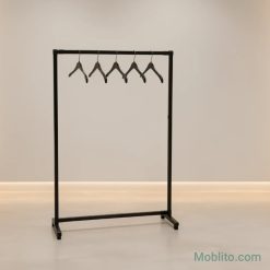 رگال و آویز لباس تک‌میله مینیمال مدل لئونا (Leona) - فروشگاه اینترنتی مبلیتو - Moblito.com