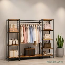 رگال و آویز لباس ترکیبی مدل ارنست (Ernest) - فروشگاه اینترنتی مبلیتو - Moblito.com