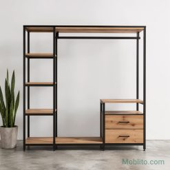 رگال و آویز لباس کشودار ترکیبی مدل لوکاس (Lucas) - فروشگاه اینترنتی مبلیتو - Moblito.com