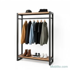 رگال و آویز لباس چوب و فلز مدل دیوید (David) - فروشگاه اینترنتی مبلیتو - Moblito.com