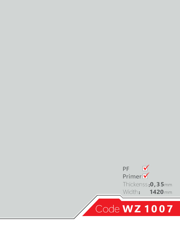 زینو؛ سوپر مات سلفون دار؛ WZ-1007PF